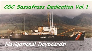 Coast Guard Cutter Sassafrass Open Water Swim dedication to shipmates Vol1 [upl. by Serdna162]