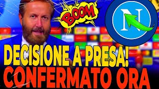 🔥🚨😱ACCORDO CHIUSOÈ SUCCESSO LIMPREVISTOCONFERMATO A NAPOLI NOTIZIE NAPOLI CALCIO [upl. by Hsivat]