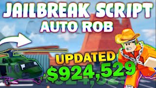 NEW JailBreak Script PASTEBIN 2023 AUTOFARM MONEY AUTOROB CHECK STATUS ESCAPE [upl. by Aloisius]