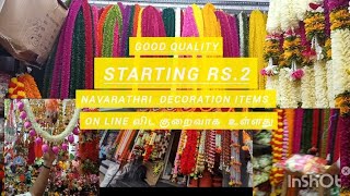 navarathri decoration items available cheapest rate [upl. by Holmann]