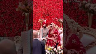 Himmat sandhu marriage  punjabi wedding  just married 🧿♥️ himmatsandhu [upl. by Thatch]