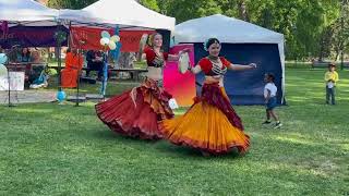 Tziganie ATSFCBD Style with tambourines  Aizume Dance Collective june 23 [upl. by Ellenehc]