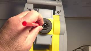 Replacing eyepiece on Zoom 90  Zoom 95 Robotic Total Station [upl. by Pack]