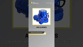 AOX Quarter Turn Electric Actuator Precision Control for Various Industries [upl. by Eneri36]