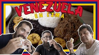 Probamos comida Venezolana en Lima nos gustó o no Luciano y Tejadita comiendo todo [upl. by Bove]