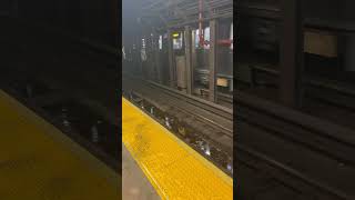 BMT Canarsie Line Brooklynbound R160 L train departing 1st Avenue [upl. by Odrude]