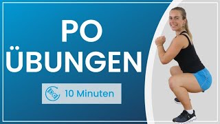 10 Minuten Po Übungen  Schöne Form und starke Muskeln [upl. by Elspeth464]