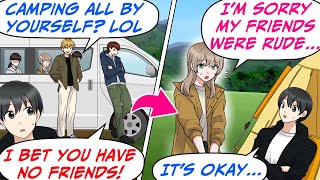 While Camping By Myself a Group of College Students New to Camping Made Fun of MeRomCom Manga Dub [upl. by Obara105]