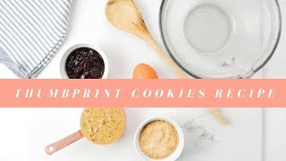 Thumbprint Cookies Recipe [upl. by Araed525]