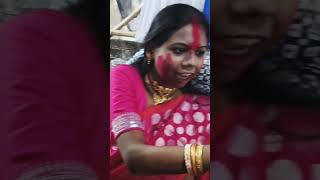 Dashami Special  Bhasan danceyoutube youtubeshorts bengalivlog durgapuja [upl. by Leola598]