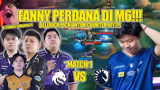 FANNY PERDANA DI M6 BELERICK UNTUK COUNTER JOY MATCH 1 BO3 TLID VS TEAM SPIRIT M6 WORLD CHAMPIONS [upl. by Akemyt528]