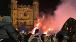 Guy Fawkes Bonfire Night  Battle  East Sussex Nov 2024  Fireworks [upl. by Eglanteen]