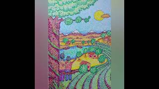 Creative Pointillism Art pointillism art creative [upl. by Divadnhoj]