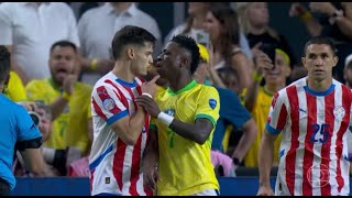 Vinicius Jr vs Paraguay  America Cup 28062024 [upl. by Rubie104]