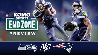 Can the Seahawks extend their record to 20 Previewing Seattles 1st away game vs the Patriots [upl. by Anikahs]