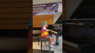 Yamaha Piano Competition kategori Junior A 55yearsold Carnival in Rio from William Gillock [upl. by Frederik638]