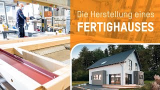 So entsteht ein Fertighaus bei FingerHaus [upl. by Sherrard]