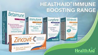 Try ZincovitC from HealthAid Immune Boosting Range [upl. by Araeit]