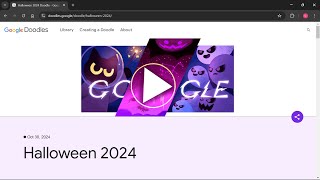 Magic Cat Academy 3  Halloween 2024  Google Doodle [upl. by Opportina]