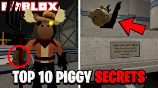 Top 10 Piggy SECRETS That You Did NOT Know Part 8 [upl. by Leoline388]