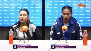 Rueda de prensa de Millonarios Femenino tras su partido ante La Equidad [upl. by Ainola471]