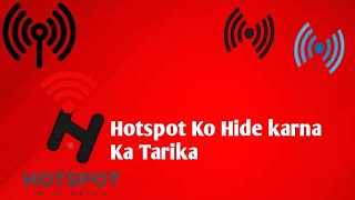 hotspot kaise hide kare  hotspot ko kaise hide kare  2025 [upl. by Budding]