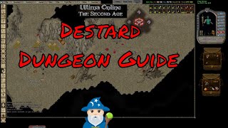 Classic Ultima Online T2A Second Age UOSA 2024 Destard Dungeon Review [upl. by Belding]