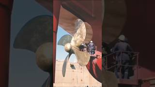 Shippropelleraction propeller gadanie ship mariners shortvideo ⚓🚢⚓🚢 [upl. by Yetak]