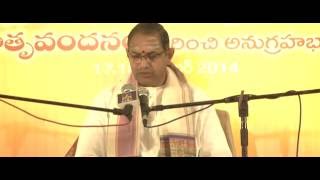 Mathru Vandanam Pravachanam by Chaganti Koteshwara Rao 17Nov2014 [upl. by Pooley]