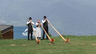 Cor des Alpes  Festival Nendaz 2021  Trio de la Tournette [upl. by Ebbie]