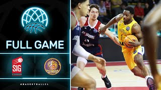 SIG Strasbourg v Hapoel Unet Holon  Full Game  Basketball Champions League 202122 [upl. by Yretsym]