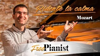 Ridente la calma  LowMedium voices  KARAOKE  PIANO ACCOMPANIMENT  Mozart [upl. by Leiuqese]