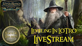 LOTRO Leveling Lore Master  Voice Overs  High Level Content 142 Happy Labor Day 🔴Livestream [upl. by Studdard58]