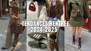 TENDANCES RENTRÉEAUTOMNE 2024 LES PIÈCES À AVOIR [upl. by Dagnah]