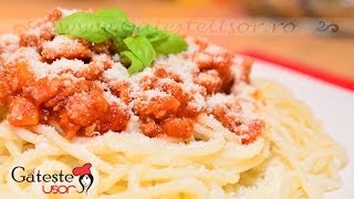 Reteta de Spaghete Bolognese [upl. by Lytle980]