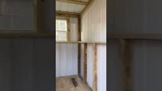 8x18 Loafing Shed With Tack Room  TriStarShedsTNcom tennessee horse horses georgia tennessee [upl. by Hutchings]