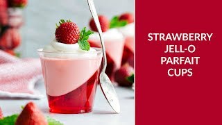 Jello Parfait Cups [upl. by Hammerskjold215]