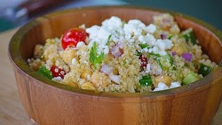 Lemony Quinoa Tabouli [upl. by Nodnek]