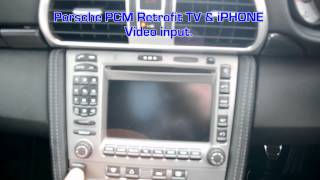 Porsche PCM video tv input [upl. by Merriam]