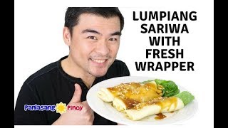 How to Cook Lumpiang Sariwa with Fresh Lumpia Wrapper [upl. by Mungo]