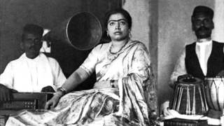 Gauhar Jaan the very first Indian recording 1904 [upl. by Noerb]