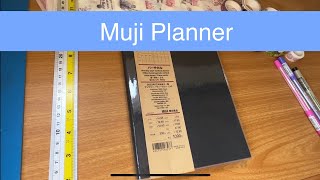 Muji Vertical Planner Review amp Setup [upl. by Amaryl]