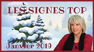 HOROSCOPE 2019 les SIGNES TOP de JANVIER by Christine HAAS astrologue [upl. by Siroval]