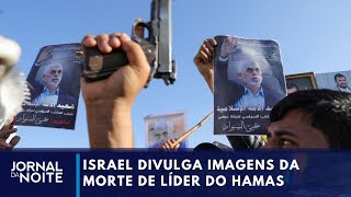 Veja como foi a morte de Yahya Sinwar em Gaza  Jornal da Noite [upl. by Aicat]