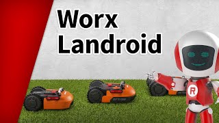 Worx Landroid Rasenroboter mit künstlicher Intelligenz [upl. by Denie]