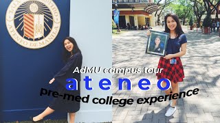 My Ateneo AdMU premed college experience  Ateneo de Manila University campus tour 💙⭐️ [upl. by Portland]