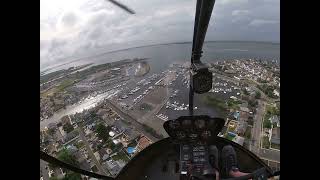 Robinson r22 home flyby [upl. by Mabel]