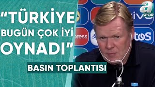 Hollanda 21 Türkiye Ronald Koeman Maç Sonu Basın Toplantısı  A Spor  Milli Maç Özel  07072024 [upl. by Terena371]