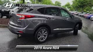 Used 2019 Acura RDX wTechnology Pkg Apex NC HY65114LA [upl. by Norak793]