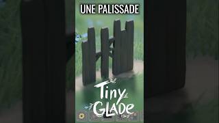 Faire une Palissade dans Tiny Glade [upl. by Eniamor]